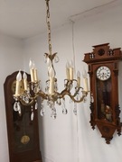 Żyrandol mosiężny