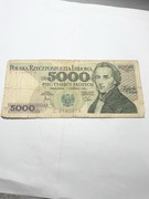 5000 zł 1982 rok seria Z