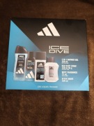 ADIDAS ICE DIVE WODA PO GOLENIU DEO ŻEL POD PRYSZNIC ZESTAW PREZENTOWY