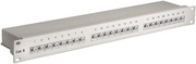 Goobay 94036 CAT 6 19″ panel krosowy, 24 porty, STP