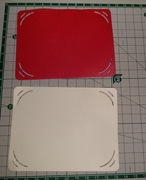 Scrapki ramka wkładka 2 sztuki