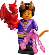 Lego Minifigures D&D coldnd-3 - Tiefling Sorcerer NOWY