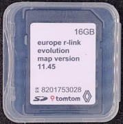 Aktualizacja map Renault R-Link EU 1145