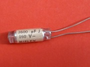 Kondensator 3600pF 160V- Unitra Miflex KSF-030