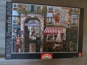 Puzzle 500 Passage fontaine mark St.John Educa deszcz jesień wiosna