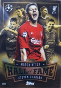 TOPPS MATCH ATTAX 2025 2026 CHAMPIONS LEAGUE HALL OF FAME GERRARD HOF 1