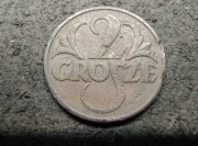 II RP 2 grosze 1938 rok 