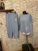 Niebieski dres damski biust 120/130 uniwersalny