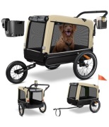 Przyczepka rowerowa dla psa do 40 kg 3w1