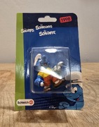 Schleich smerf smurf golfista figurka unikat model wycofany z 1998 r.