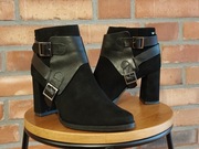 Czarne botki Wojas rozmiar 38