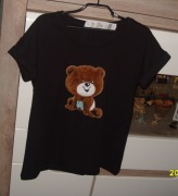 THE STILL_ T-shirt _futerkowy miś_ r. S/M /L