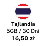 eSIM do Tajlandii | 5 GB Internetu | 16,50 zł | Dostawa od ręki