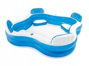 Intex 56475 Basen OGRODOWY Z SIEDZENIAMI 4 osoby