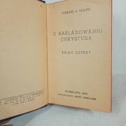 O naśladowaniu Chrystusa (Ksiąg cztery). Tomasz à Kempis