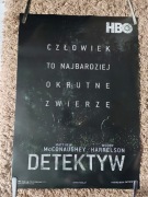 True Detective - Oryginalny plakat promocyjny hbo z 2014