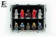 Gablotka, gablota, ekspozytor na 10 minifigurek Lego