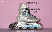 Rolki Salomon Motion 7.5 Ti dla kobiet - rozmiar 38 Women's [R38]