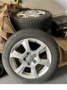 Koła - alufelgi rozm. 205/60 R16 z oponami zimowymi Dayton DW510 do Audi