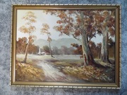 Dwa obrazy - pejzaż Australia