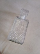 karafka butelka pojemnik kwadratowy rzeźbionu 900ml do alkoholu nowa