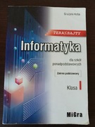 Informatyka Tera Bajty klasa 1 zakres podstawowy 