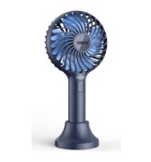 Mini Wentylator USB Stojący 4 Tryby | Akumulator 7h | Cichy Wiatrak