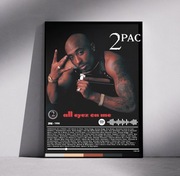 Plakat 2pac all eyez on me bez ramki a3