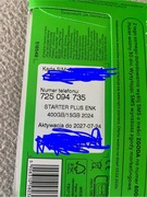 Srebrny numer telefonu 725 094 735- licytacja