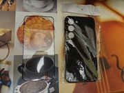 Szkło + Etui czarne do Samsung Galaxy s23 