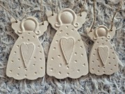 Aniołki z gipsu na Komunię, Chrzest, Podziękowania