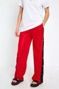 Nowe czerwone spodnie dresowe z kieszeniami ocieplane XL 42 