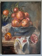 Obraz olej na płótnie "Granaty"