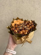 Box w kształcie serca z różami mydlanymi 