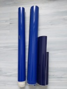 Folia samoprzylepna granat i ciemny niebieski. Wyprzedaż - różne długości.