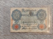20 Marek z 1914r.