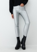 spodnie estradowe srebrne MOHITO  4372P-SLV r. 34 i 42 