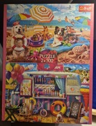 Puzzle 2x500 Trefl Wakacyjny czas