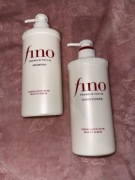 Shiseido FINO Premium Touch Zestaw Do Włosów Szampon 550ml + Odżywka 550ml