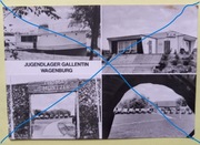 Niemcy- JUGENDLAGER  WISMAR  .Fotopocztówka czysta. Ciekawa.Lata 1980te.