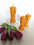 Świeca z wosku pszczelego