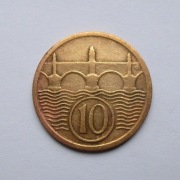 10 Halerzy 1923 r.  Czechosłowacja