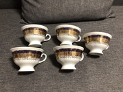 Filiżanki porcelanowe KAROLINA - 5 sztuk