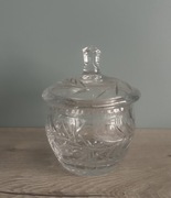 Bombonierka mała kryształ z lat PRL-u