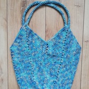 Oryginalna ręcznie wykonana torba szydełkowa
