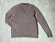 Michael Kors sweter brązowy cienki modny M jesień