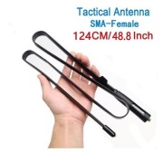 ANTENA VHF/UHF SKŁADANA ABBREE 124CM WALKIE TALKIE SZEROKI NASŁUCH 