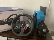 Okazja! Logitech G29 + Shifter + oryginalne pudełko i paragon z MediaExpert