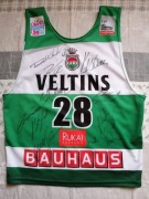 Plastron Skokowy z autografami polskich skoczków