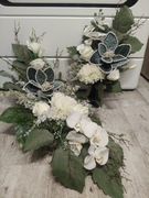 Wiązanka świąteczna,duża, komplet na cmentarz